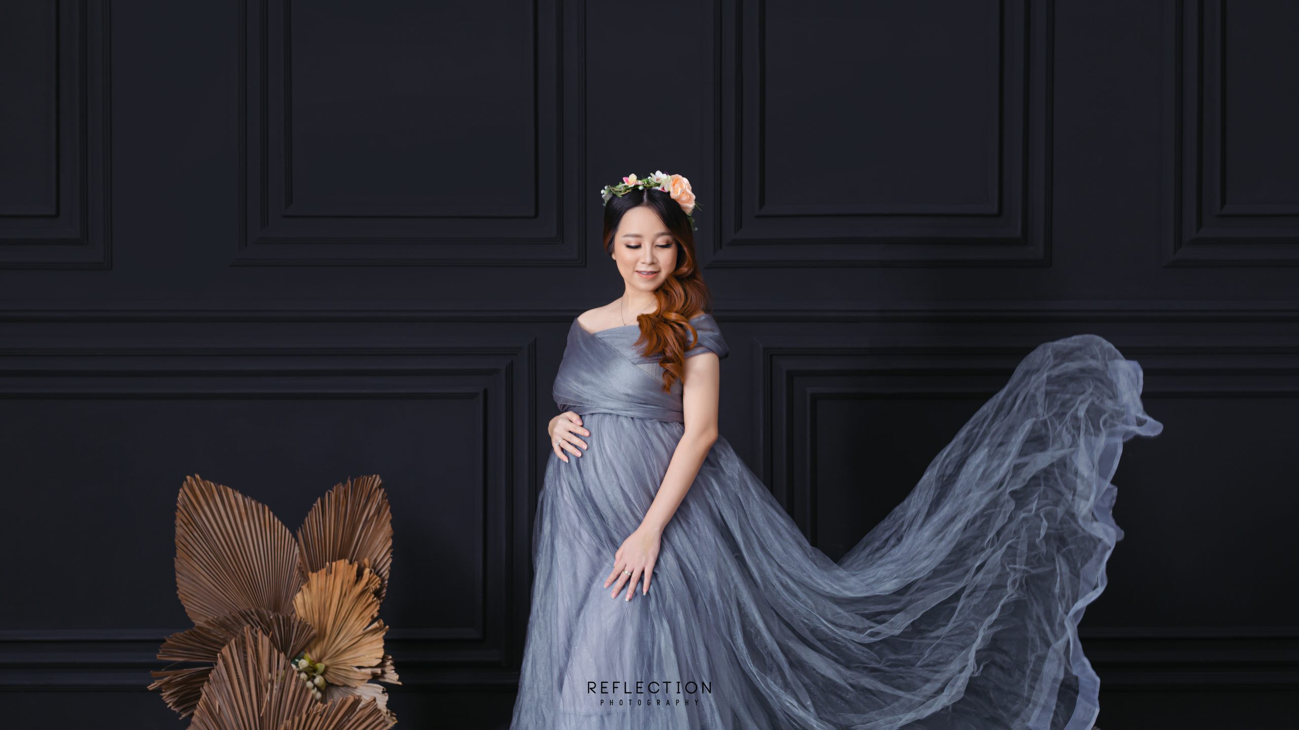 Maternity Photoshoot Hijab