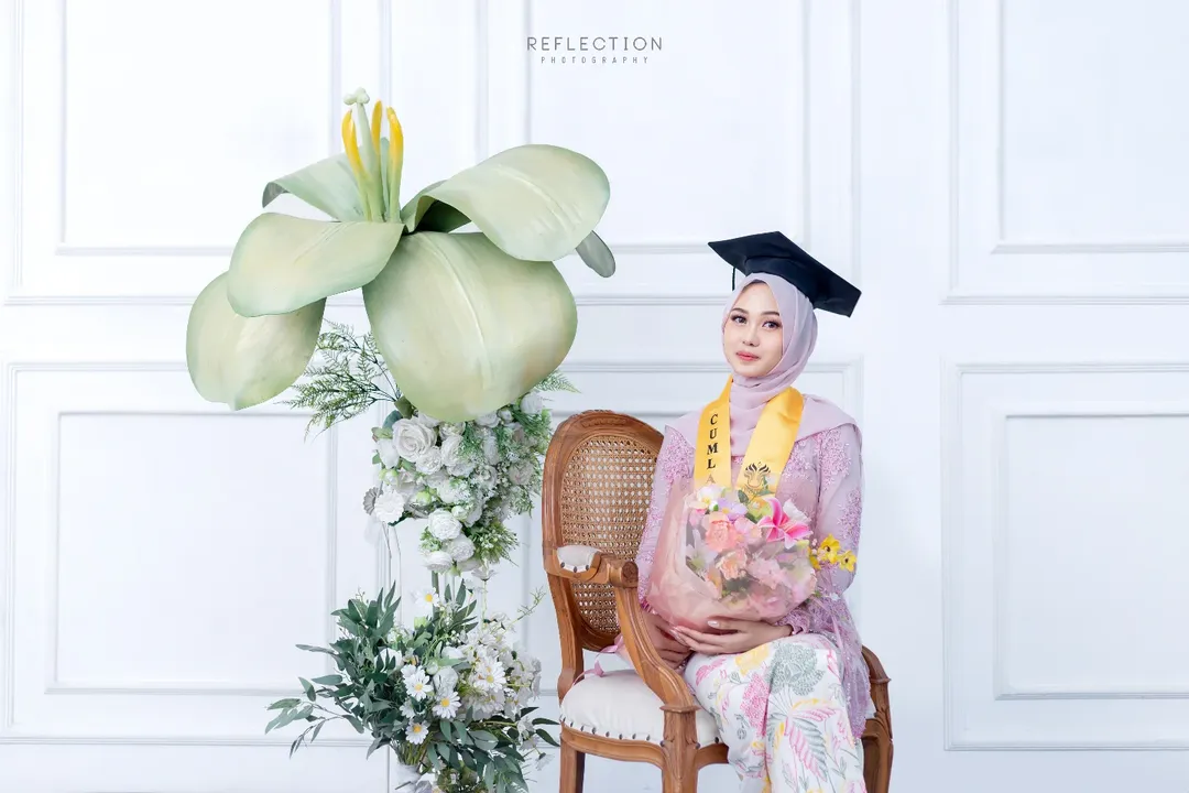 Foto wisuda estetik