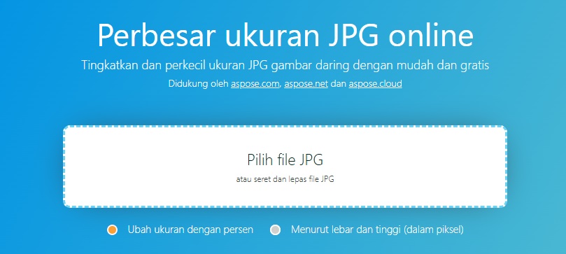 memperbesar ukuran foto 