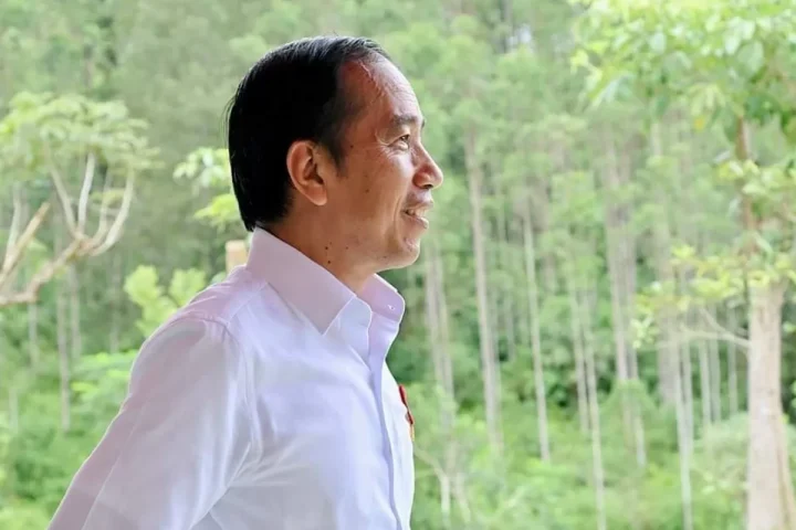 prompt foto jokowi kemeja putih