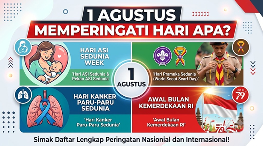 1 Agustus Memperingati Hari Apa