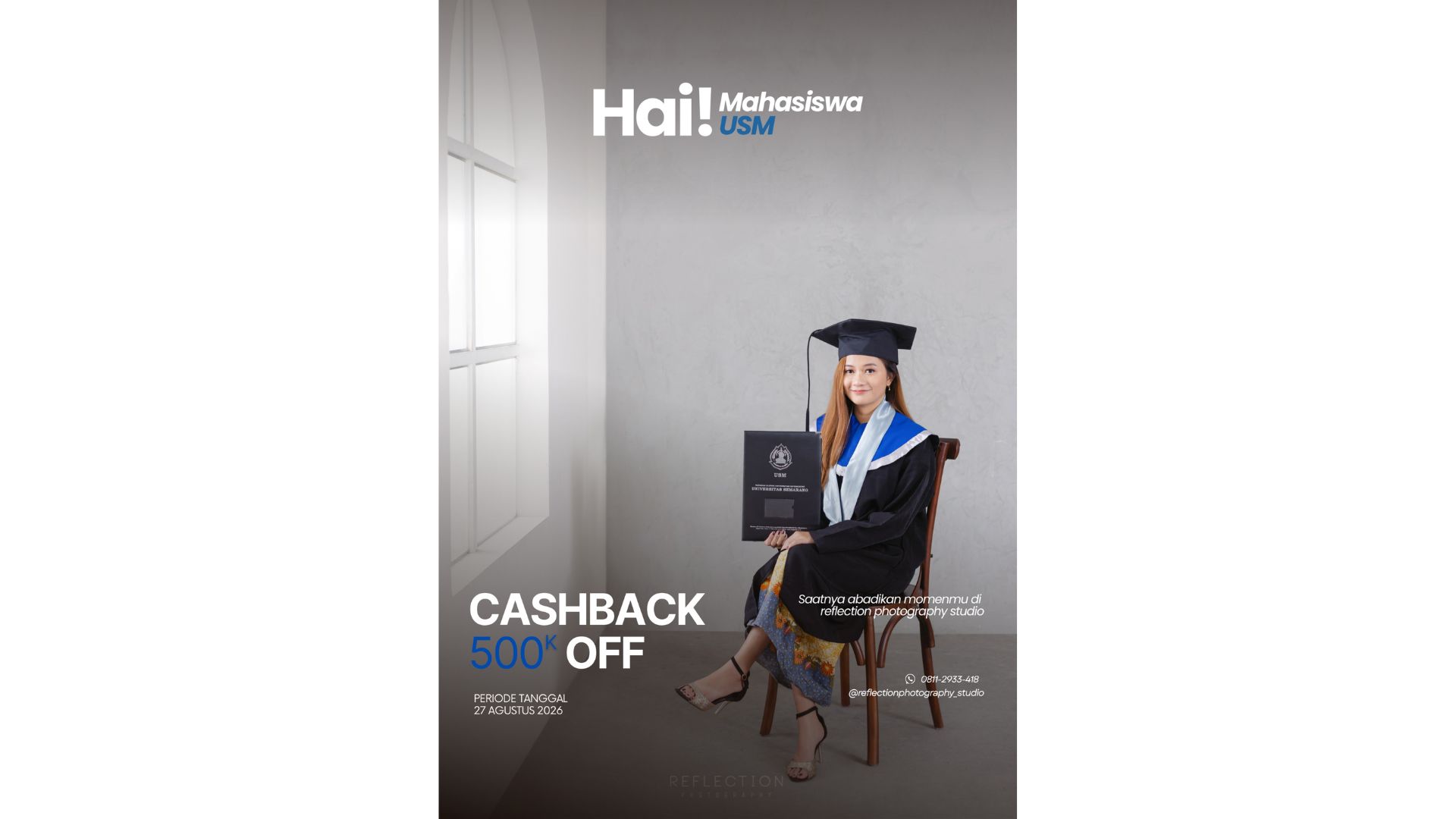 Promo Foto Wisuda Khusus Mahasiswa USM
