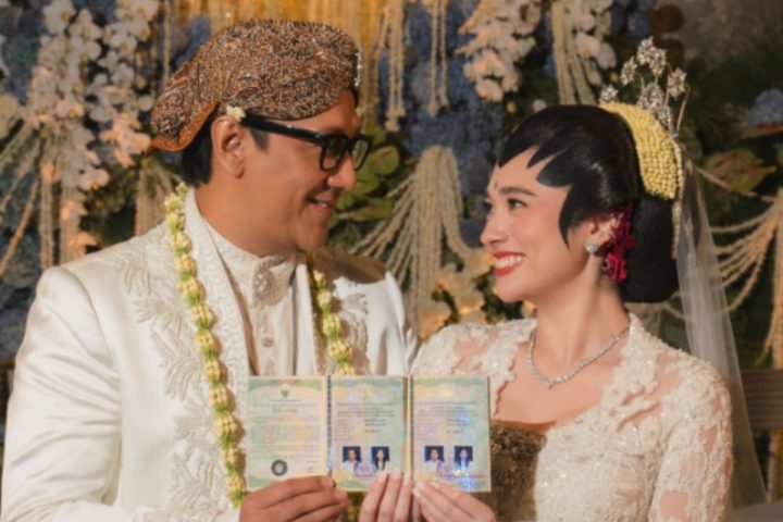 Foto Amanda Rigby Menikah Dengan Andre Taulany