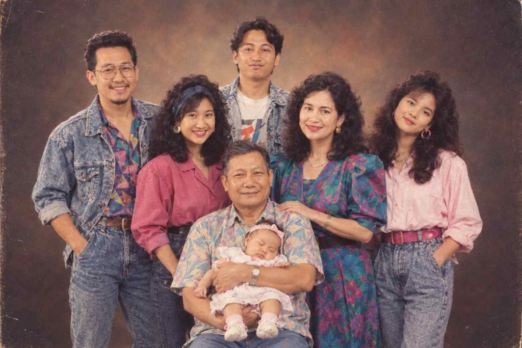cara membuat foto 80an